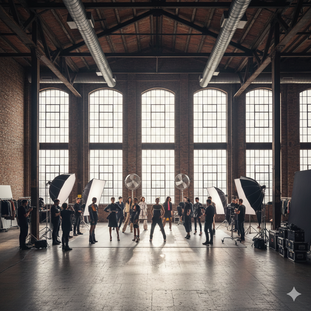 Loft industriali moderni